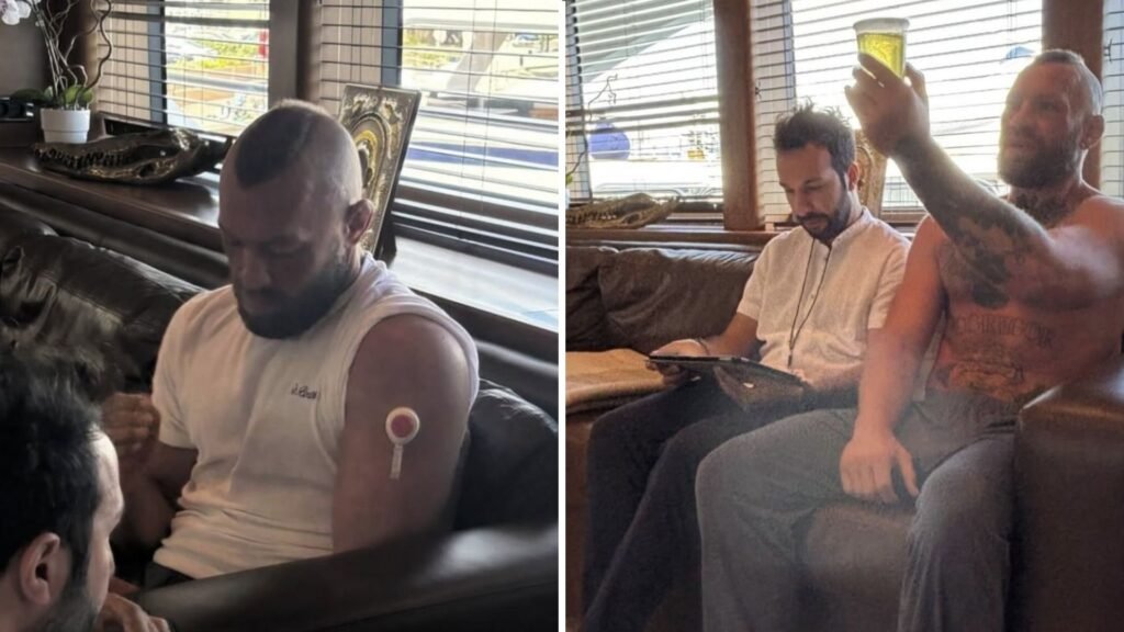 Conor mcgregor podstoupil první test