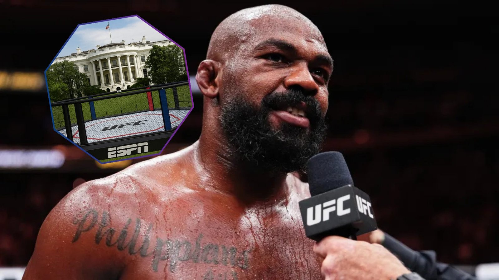 Jon Jones chce zápas v bílem domě