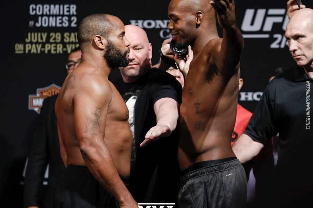 Daniel Cormier a Jon Jones