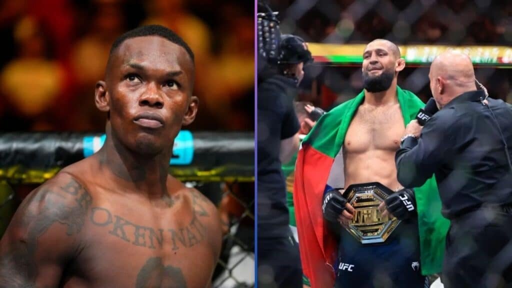 Israel Adesanya honotí výkon Khamzata Chimaeva