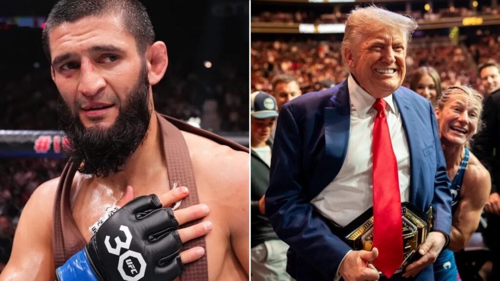 Khamzat Chimaev poděkoval Trumpovi