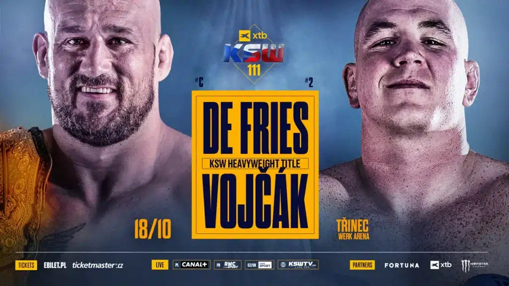 Vojčák bude bojovat o titul na KSW 111