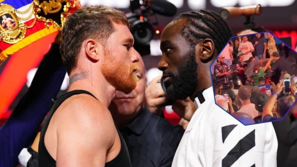 Canelo vs. Crawford. Rvačka mezi diváky