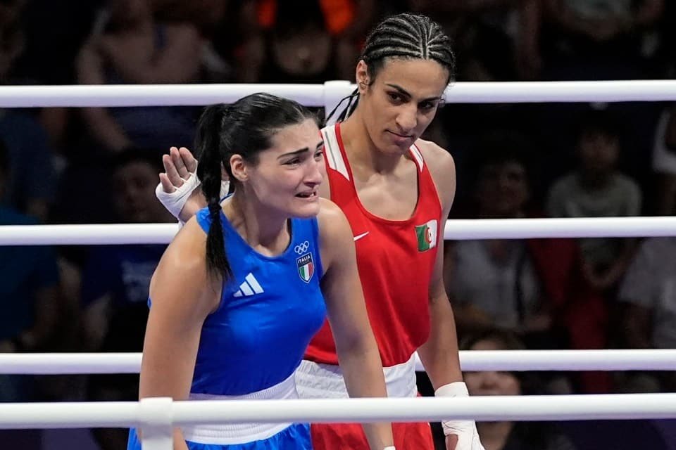 Angela Carini a Imane Khelif na OH