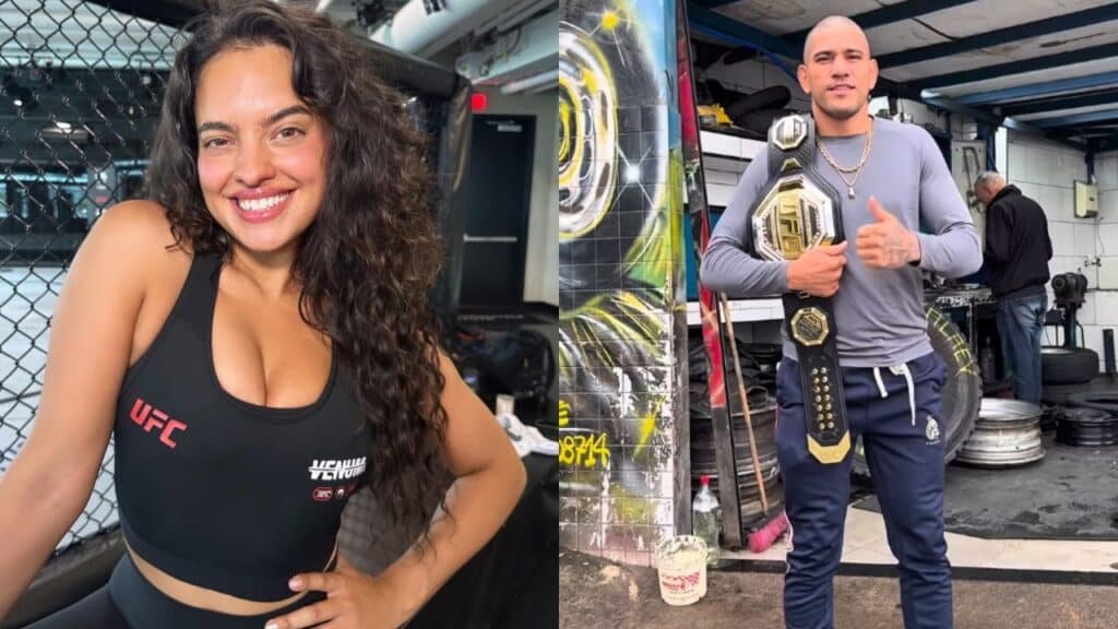 Alex Pereira splnil přání populární UFC novinářce. Dostala hodinky za 1 milion Kč